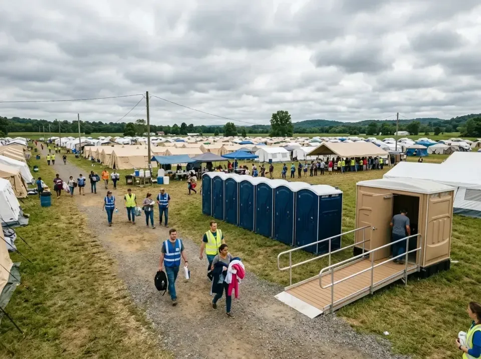 disaster-relief-camp-restrooms-010 — frequently asked questions, Dumpster & Portable Bathrooms Rental in South Burlington, VT
